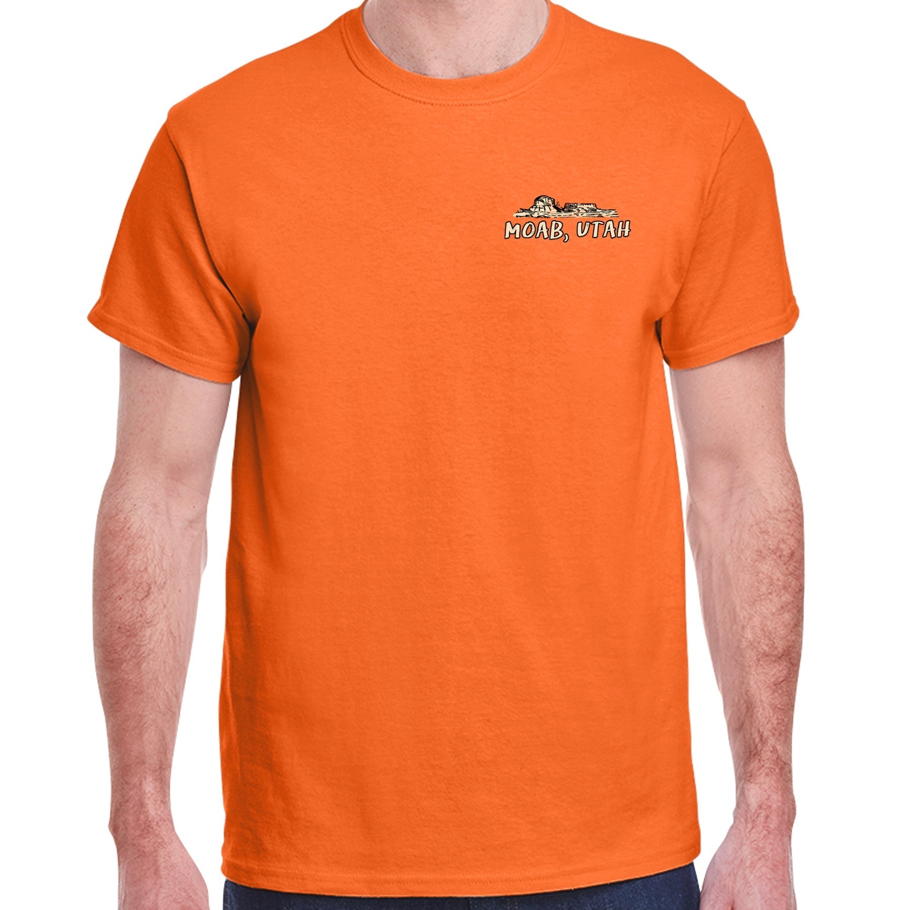 Moab Trails Sign T-Shirt - Almost Rolled It