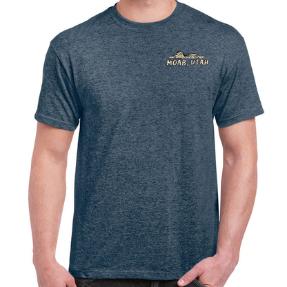 Moab Trails Sign T-Shirt - Almost Rolled It