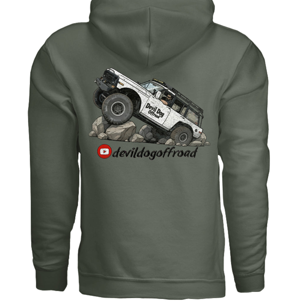 MILITARY GREEN - BACK