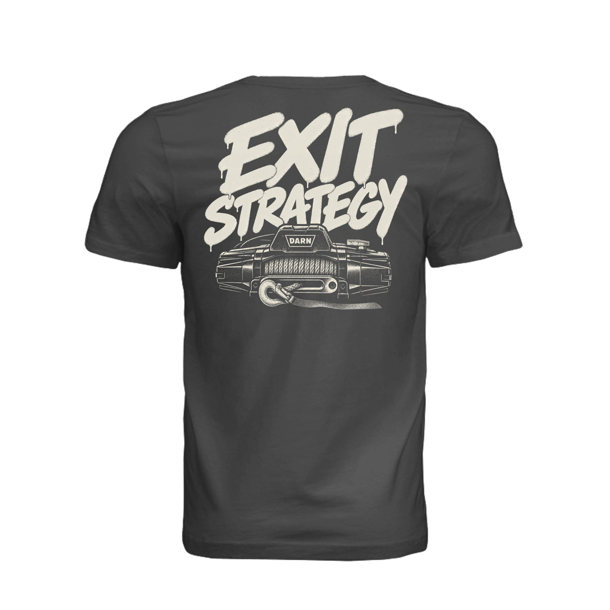 Exit Strategy in Dark Grey, supplier back view. | ndm:3258320