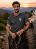 Almost Rolled It Deadlok Vintage Tee: Crawl. Break. Repeat. - lifestyle-onmodel - gallery-2