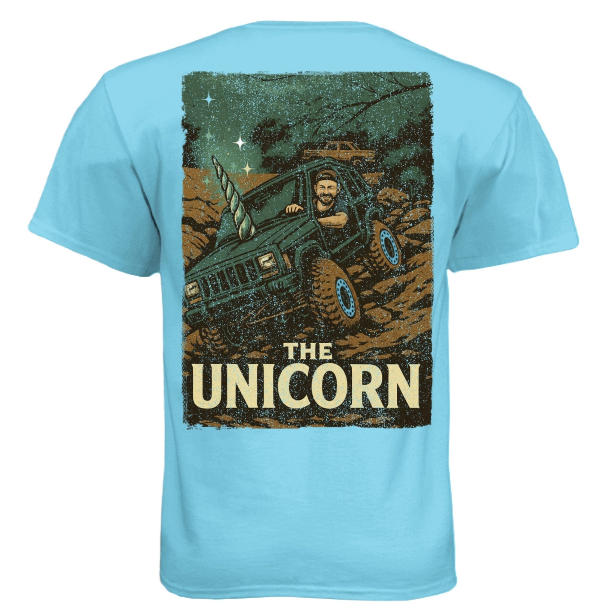 The "Unicorn" XJ Tee - Loose Nuts 4x4 Club Edition - Almost Rolled It