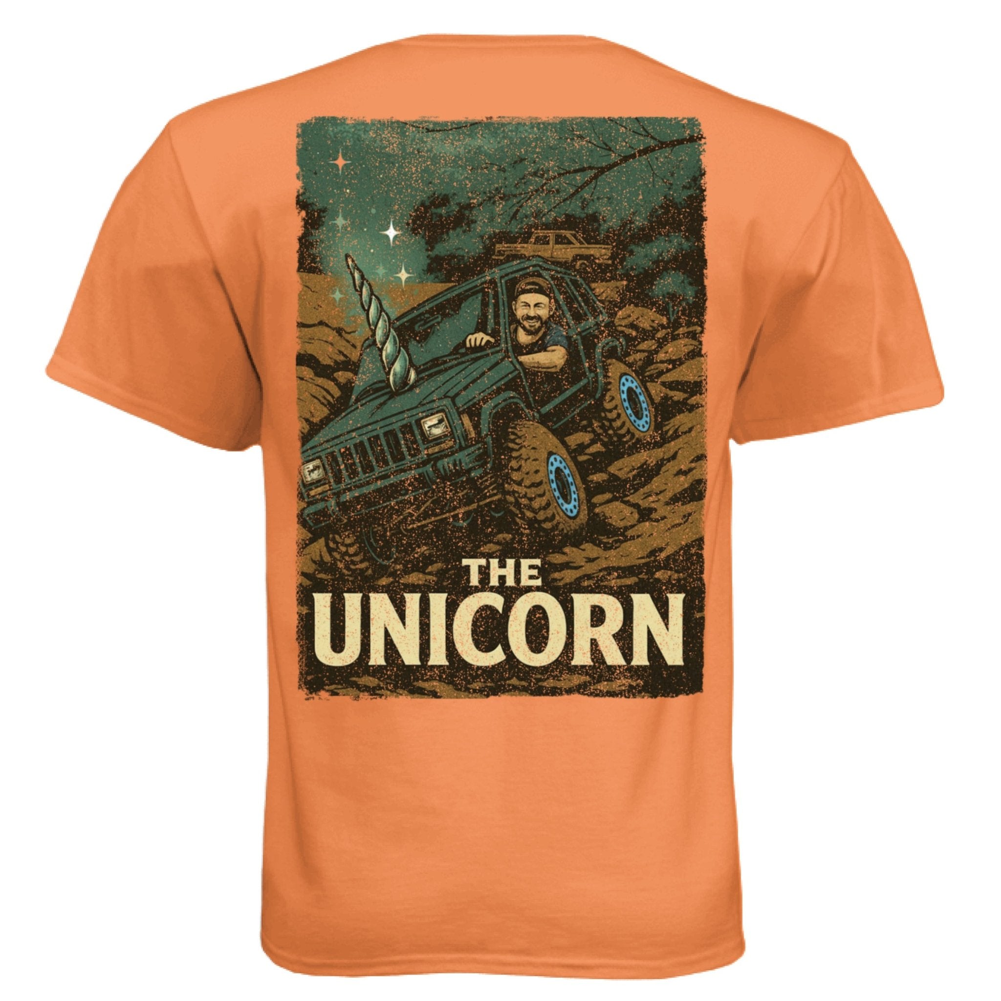 The "Unicorn" XJ Tee - Loose Nuts 4x4 Club Edition - Almost Rolled It